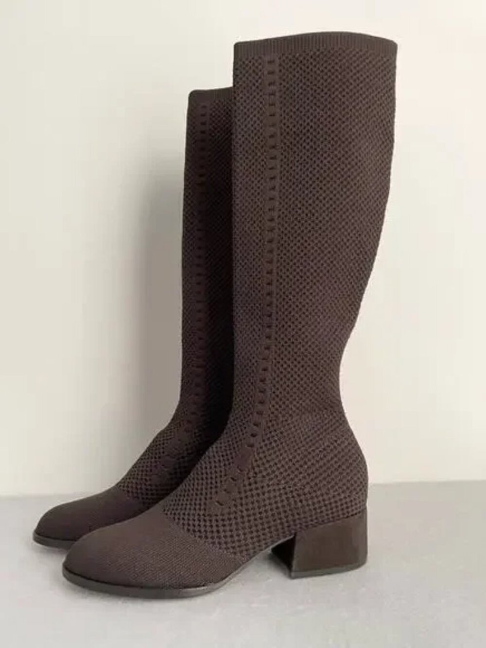 Eileen Fisher Alas Knit Stretch Boots